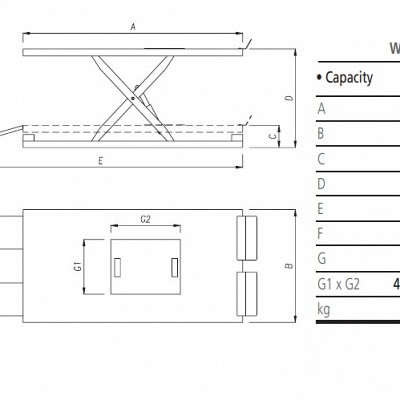 WERTHER WML600C, 600KG
